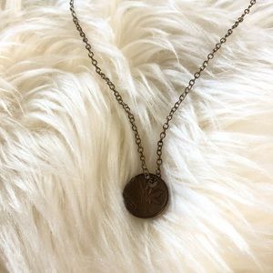 Custom-made Canadian Penny Necklace